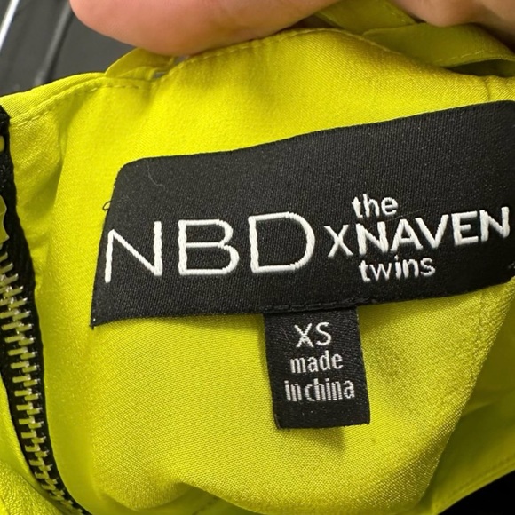 NBD The Naven twins green dress - Picture 6 of 6